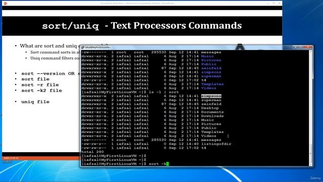 76 - sortuniq Text Processors Commands смотреть онлайн