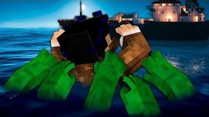 ПОБЕГ С ЗОМБИ ОСТРОВА. ДЖУНГЛИ ОПАСНЫ. ДЕНЬ18-ЗОМБИ АПОКАЛИПСИС В МАЙНКРАФТ