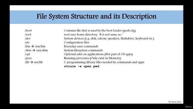 43 - FileSystem Structure and Description смотреть онлайн