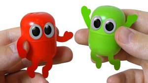 ЖИВАЯ КАПСУЛА утащила киндер сюрприз. 5 серия. Поймал 2 живых капсулы.