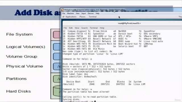 201 - Add Disk and Create New LVM Partition pvcreate vgcreate lvcreate смотреть онлайн