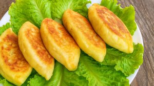 Быстрые картофельные пирожки с двумя вкусными начинками!