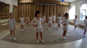 Открытый урок. Хореография в детском саду, дети 4-5 лет.