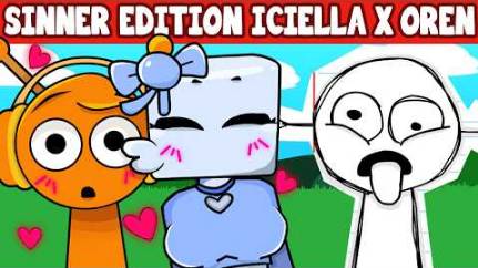 Incredibox Sprunki Sinner Edition НО С OREN x ICIELLA Поцелуй - ВСЕ РЕАКЦИИ | NEW MOD смотреть онлайн