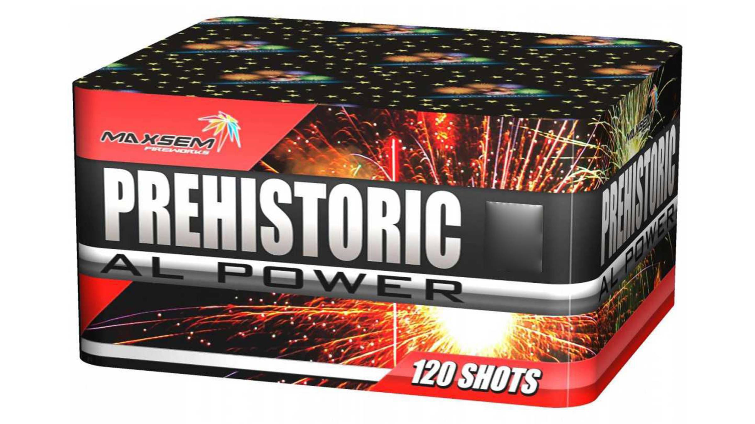 SB-120-01 Салют "PREHISTORIC AL POWER" (1,2" х 120 залпов) "Maxsem" смотреть онлайн