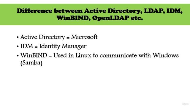 96 - Difference between Active Directory LDAP IDM WinBIND OpenLDAP etc смотреть онлайн