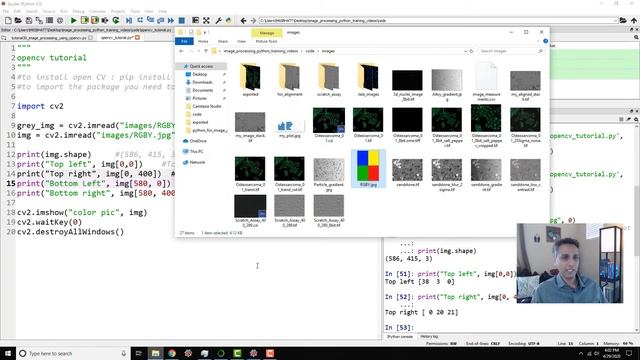 Tutorial 30 - Basic image processing using opencv in python смотреть онлайн