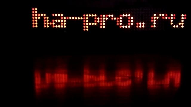 Часы на матричном дисплее MAX7219