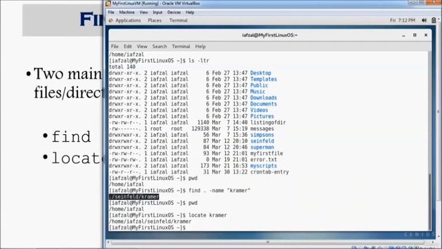 52 - Finding Files and Directories find locate смотреть онлайн