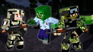 ЗОМБИ VS СОЛДАТЫ. ВОЕННАЯ БАЗА НА ОСТРОВЕ. ДЕНЬ14-ЗОМБИ [ZОМВІЕ] АПОКАЛИПСИС В МАЙНКРАФТ