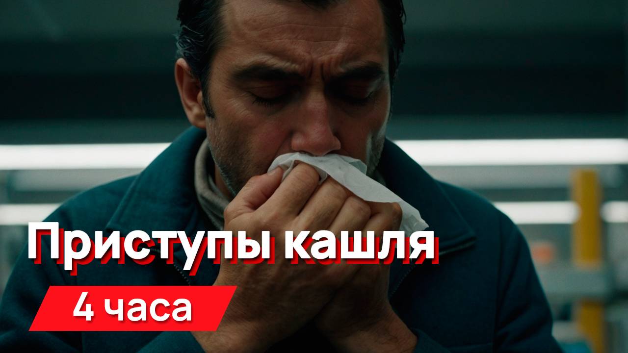 Звуки для соседей - приступы кашля с промежутками в минуту смотреть онлайн