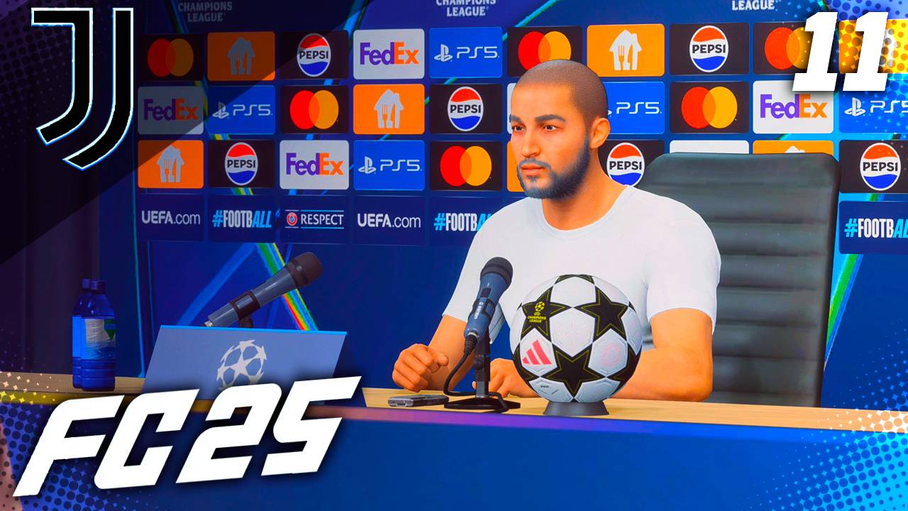 FC 25 КАРЬЕРА ЗА ЮВЕНТУС #11 - РУБКА С ПСЖ В ЛИГЕ ЧЕМПИОНОВ! смотреть онлайн