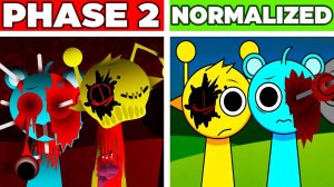🔄 INCREDIBOX SPRUNKI | MSI PHASE 2 NORMALIZED (NEW MOD!) – НОВЫЙ ФОРМАТ! ✨