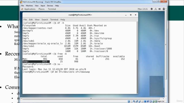 203 - Adding Swap Space смотреть онлайн
