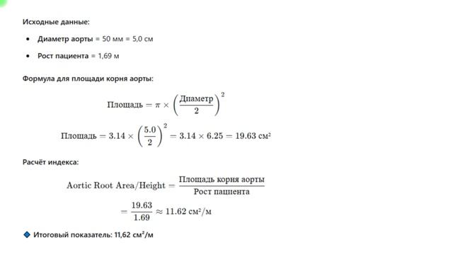 Восходящая аорта ESC 2024