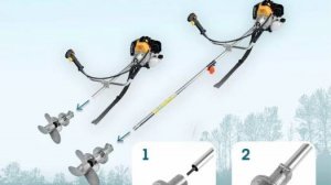 Насадки на триммер лодочный мотор для дачников