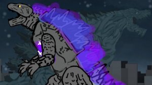 Годзилла земля VS Годзилла точка 0