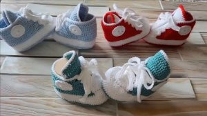 ✨️Самая крутая обувь для малышей✨️Кеды крючком ✨️Мастер класс ✨️