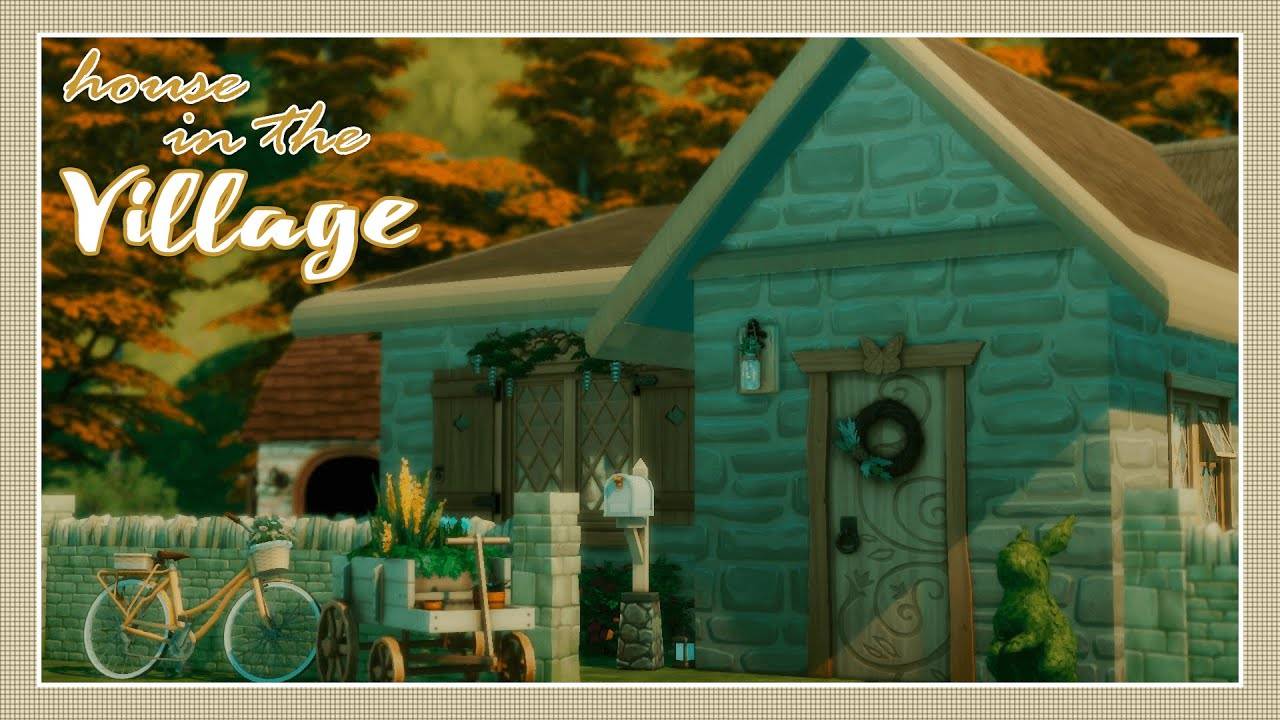 Домик в деревне 🌽🐮 | Строительство в Симс 4 смотреть онлайн