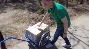 Какой вес можно возить на велоприцепе Кузовок и Кузов?