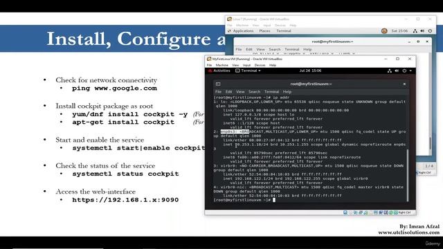 176 - Linux WebBased Administration cockpit смотреть онлайн