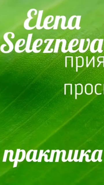 #elenaselezneva #практика