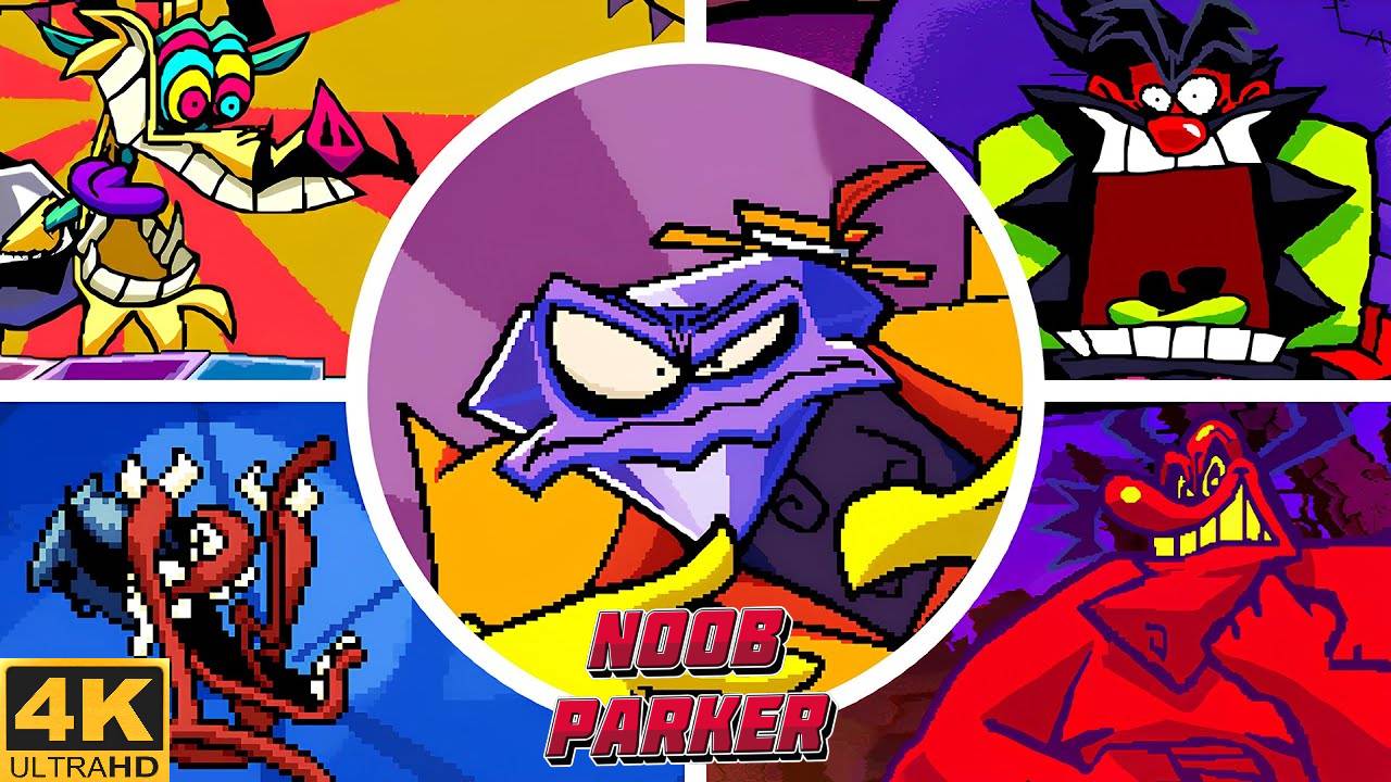 Antonblast - Все боссы + концовка