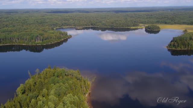Савозеро / полёт на коптере смотреть онлайн
