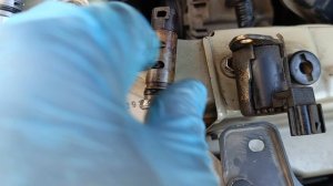 Замена датчика VVTI 1NZFE, 2NZFE