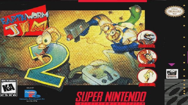 Earthworm Jim 2 (SNES) Полное прохождение