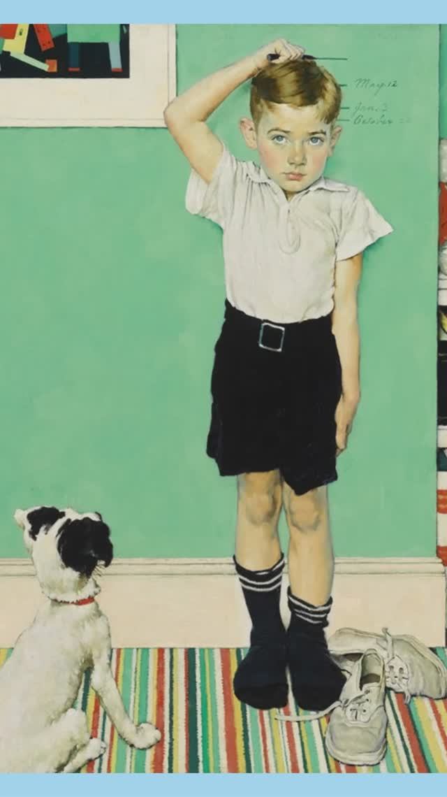 🤣🎨Юмористические картины Нормана Роквелла смотреть онлайн