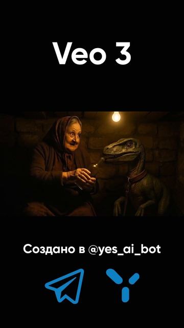 Популярные мемы про нейробабушку: как создавать свои видео в Veo 3 через Telegram-бот смотреть онлайн