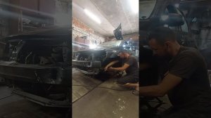 снял поворотный кулак на Логане для замены ступичного подшипника