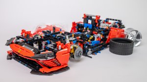 СБОРКА КИТАЙСКОЙ FERRARI DAYTONA SP3 c Вайлдберриз! / Часть 3 / Китайская копия LEGO Technic 42143!