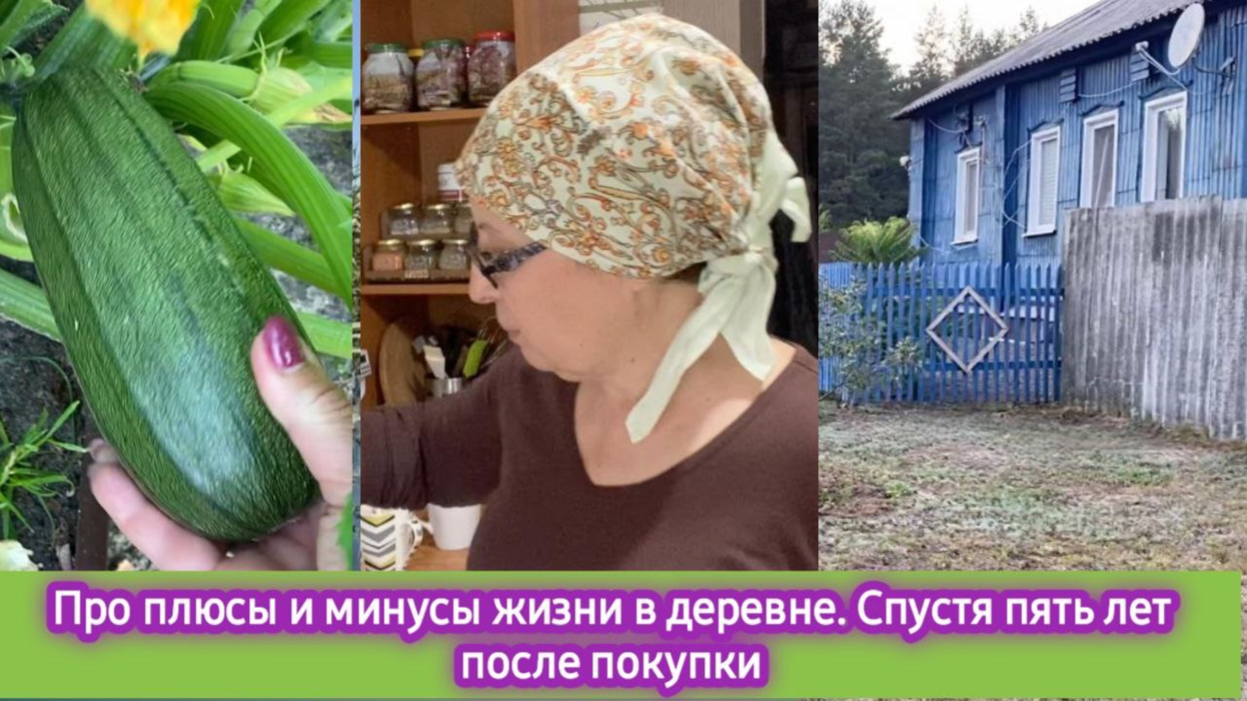 Про плюсы и минусы жизни в деревне, спустя пять лет после покупки дома смотреть онлайн