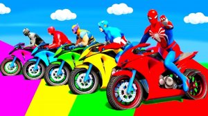 Мультики про мотоциклы. Мультики для мальчиков. Мультики для детей. Мультики для малышей.