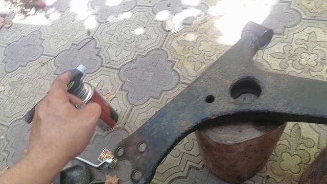 Замена саленблоков передних рычагов смотреть онлайн