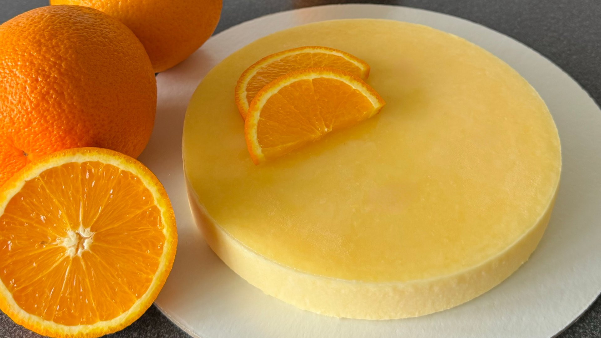 АПЕЛЬСИНОВЫЙ МУСС🍊 муссовая прослойка для торта⭐️ смотреть онлайн