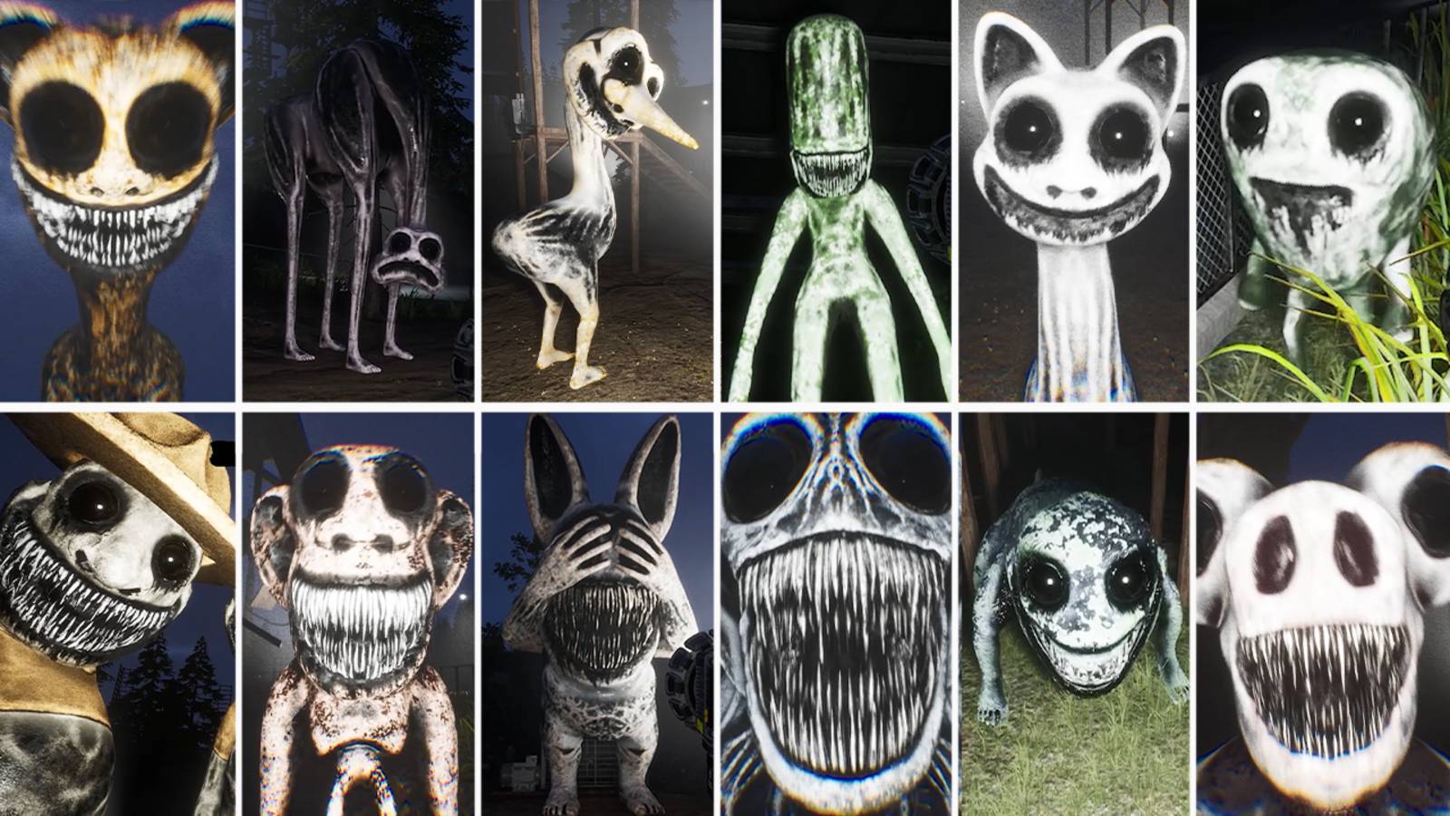 Zoonomaly - Все монстры + Скримеры (Приятного просмотра) смотреть онлайн