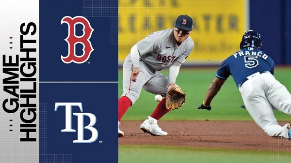 «Рэйс» против «Ред Сокс» | Rays vs. Red Sox Game | Highlights (7/13/25) | MLB Highlights