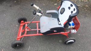 Картинг из гироскутера своими руками