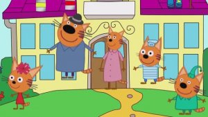 🍿 Мультики для детей про Три кота Новые серии о том как Коржик и Компот испачкались краской