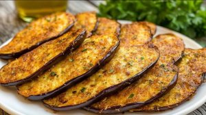Я  никогда на ела ТАКИХ ВКУСНЫХ БАКЛАЖАНОВ ! Хрустящие баклажаны в панировке.