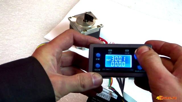 Демонстрация работы автономного контроллера ZK-SMC01 смотреть онлайн