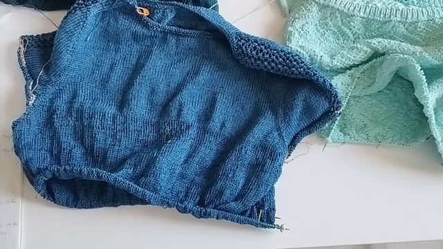 "Вяжем играя" с Еленой Велиной. 8 тур. Финиш. 2 готовые работы смотреть онлайн