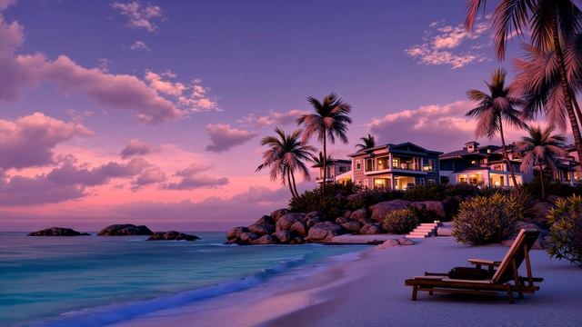 Tropical House Sunset  Luxurious Chill Vibes