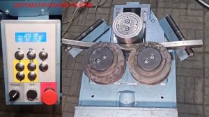 Видео инструкция 2 по работе на фланцегибочном станке УГС-6/2А. Автоматический режим.