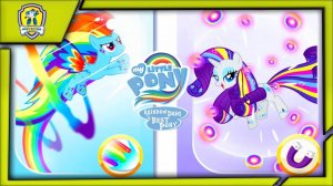 My Little Pony Радужные гонки Улучшаем Всех Пони до максимума скоро конец игры?