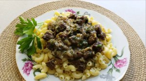 ГОВЯЖЬЯ ПЕЧЕНЬ, тушенная с ЛУКОМ! Вкусно и полезно!