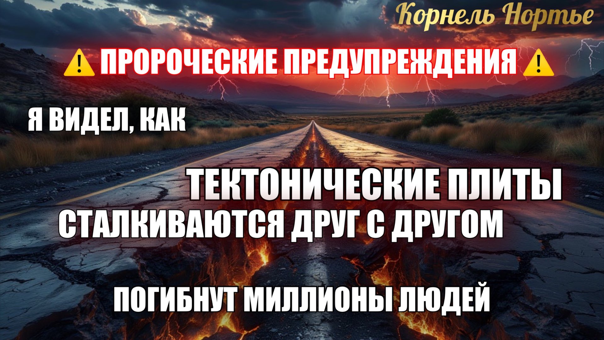ПРОРОЧЕСКИЕ ПРЕДУПРЕЖДЕНИЯ! ⚠️ ГРЯДЁТ СТРАШНОЕ ЗЕМЛЕТРЯСЕНИЕ!
Корнель Нортье смотреть онлайн